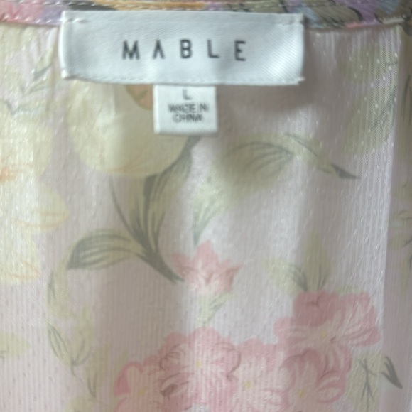 🌸 Natural Splendor Lavender Floral Print Maxi Dress🌸 - Picture 5 of 8